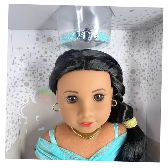 NEW American Girl Disney PRINCESS JASMINE DOLL Limited Edition Aladdin Movie - Picture 10 of 16